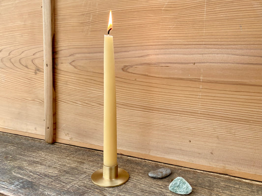 Brass Candle Holder Circle