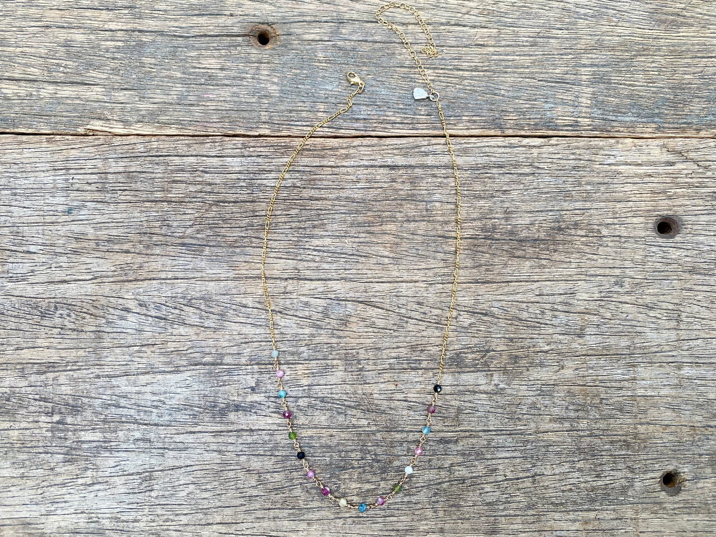 Hand-beaded Figaro Necklace