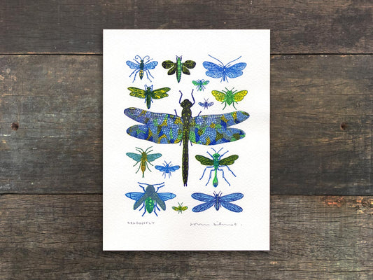 Dragonfly Mini Print