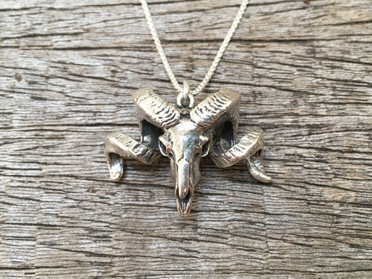 Ram Skull Pendant