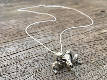 Ram Skull Pendant