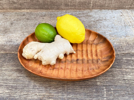 Carved Wooden Dish