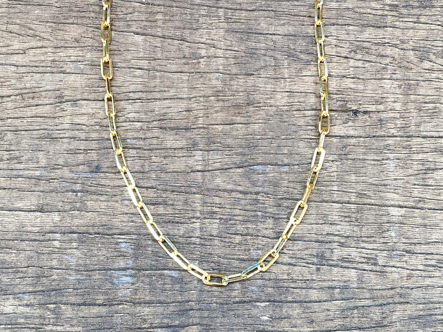 Paperclip Chain Necklace