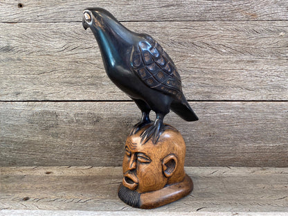 Wooden Raven