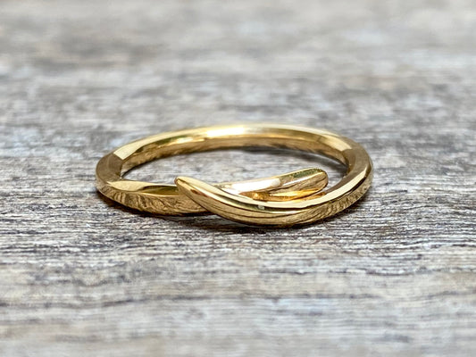 Simple Pressed Ring